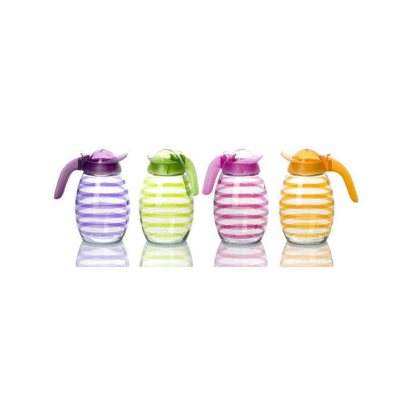 Herevin Gemischt Farbiger Wasserkrug 1,6lt. Karaffe