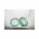 Aschenbecher Glas Rund Glasdesign grün