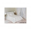 Diley Bettdecke Eva creme 3tlg Tagesdecke Bettberwurf...