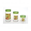 Herevin Dekorglas einfach 1000 ml Glasdose Deko Glas...