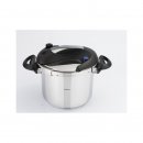 Hisar Topf Mercure Schnellkopftopf Schwarz 7 L Kochtopf...