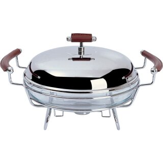 Hisar Wien Servierplatte  Chafing Dishes Rund  Servicebehälter Behälter Aufwärmer Oval