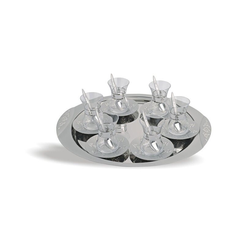 Ottoman saten Tee Service set 22 tlg. Türkisch Tee Teegläser Teeglas , 61,45 €