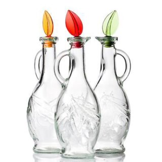 Herevin 500 cc Öl & Essig Set  Ölspender Essigspender Glasflasche Deko Yaglik