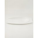Ovale Porzellanschale in Weiß - Perfekt für...