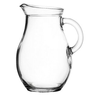 Kanne Krug Glas Getränkekrug Getränkebehälter Wasserkrug 0,5l