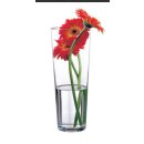 2x Konische Blumenvase Glas Vase Klarglas Tischvase...