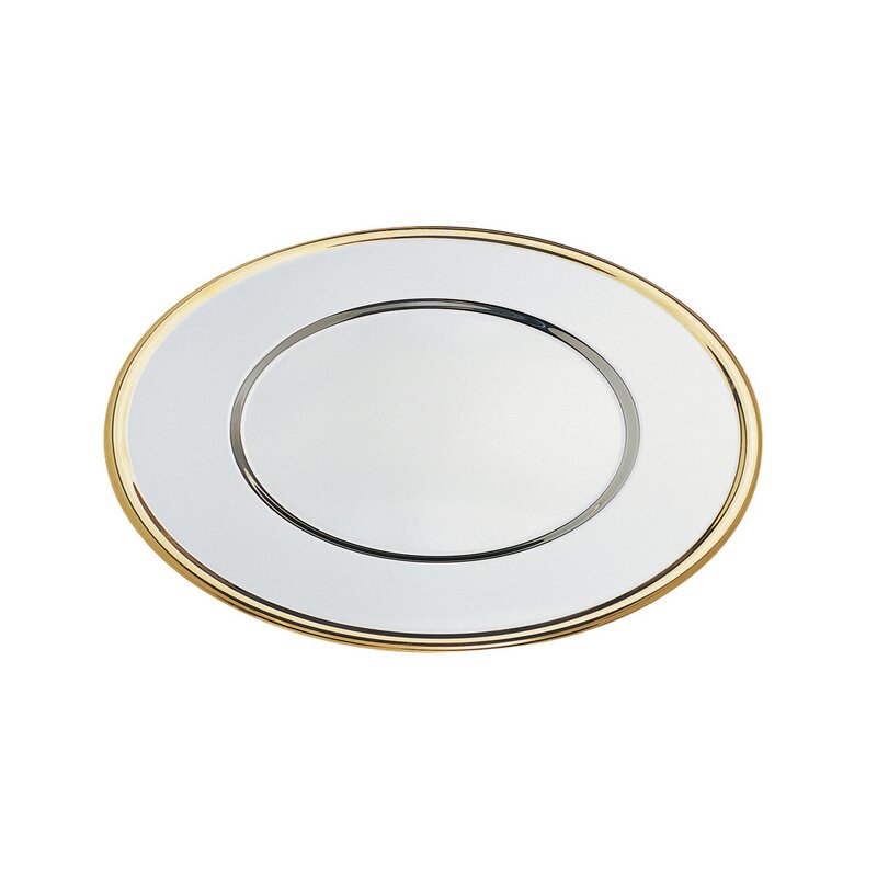 Edelstahl Unterteller gold satin 33cm, 20,41 €